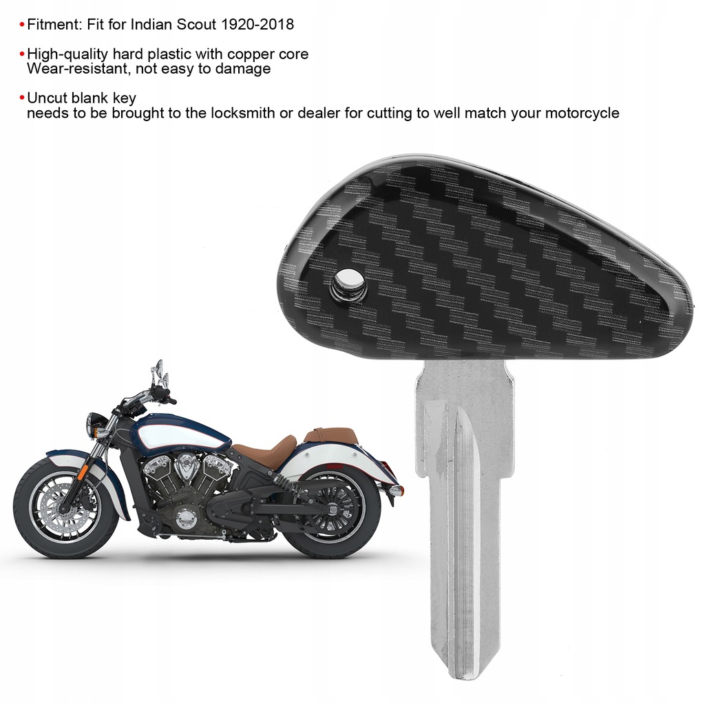 фото №8, Nieodcięty ключ зажигания с покрытие с волокна