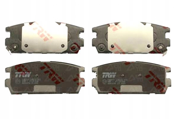 фото №1, Trw тормозные колодки тормозные hyundai задняя terracan 01- trw