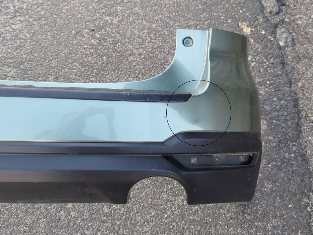 фото №2, Бампер задняя задний subaru forester iv sj 2013 - 2018 r.