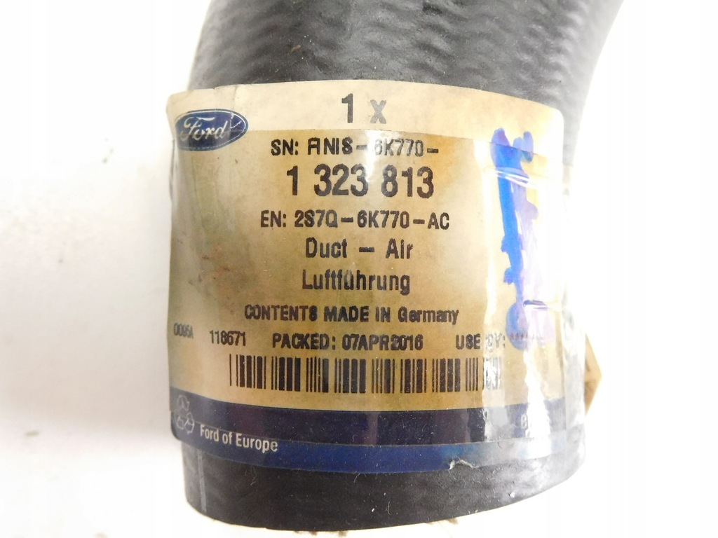 фото №7, Шланг интеркулер /turbo/ ford mondeo 1323813