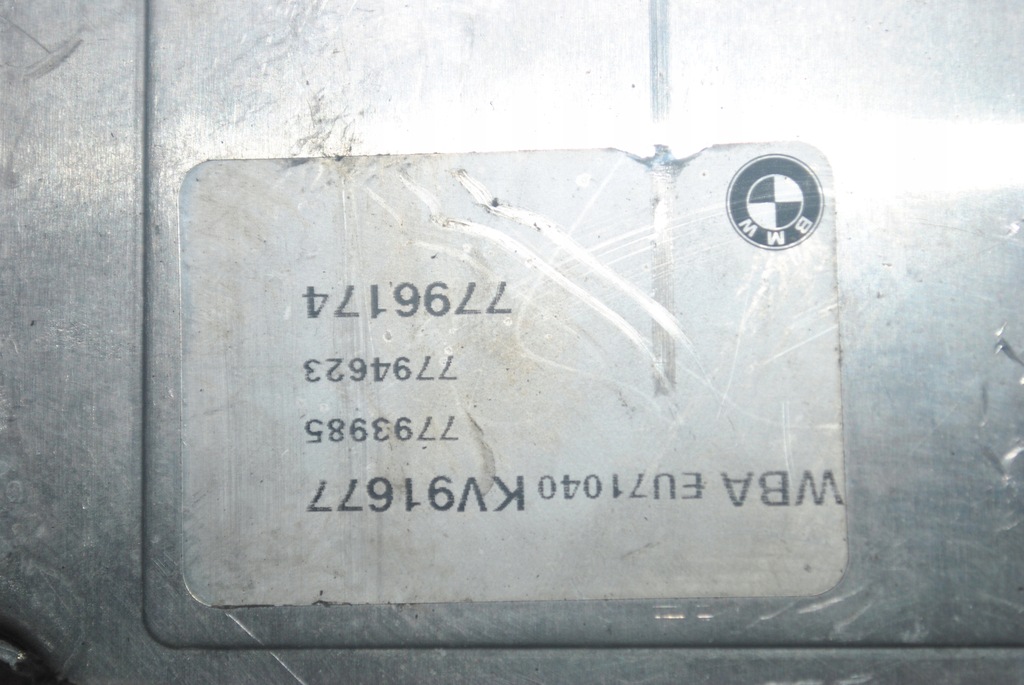 фото №6, Бортовой компьютер двигателя bmw e46 2.0 7794623