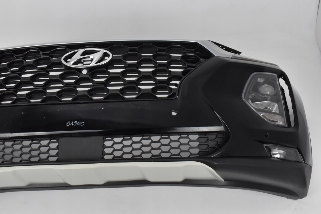 фото №7, Hyundai santa fe iv 2019 бампер передній 4xpdc