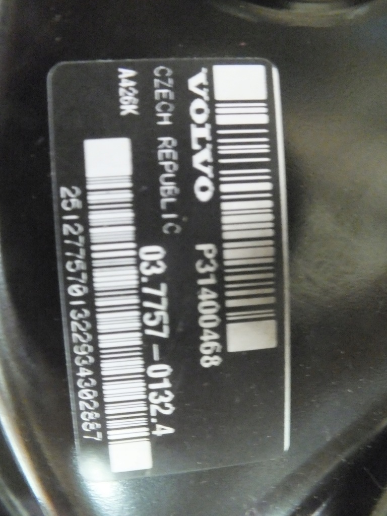 фото №3, Підсилювач гальм гальмівні volvo xc60 31400468