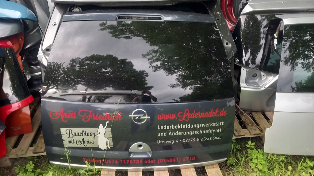 фото №1, Крышка багажника задняя opel meriva a z168