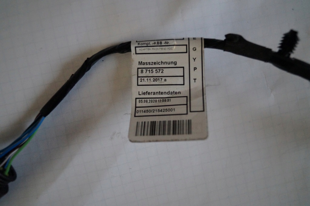 Електропроводка бампера перед mini cooper f55 pdc Оригінал