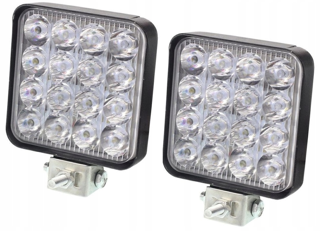 Купити Фара робоча протитуманна фара прожектор mini 16 led 12v-24v