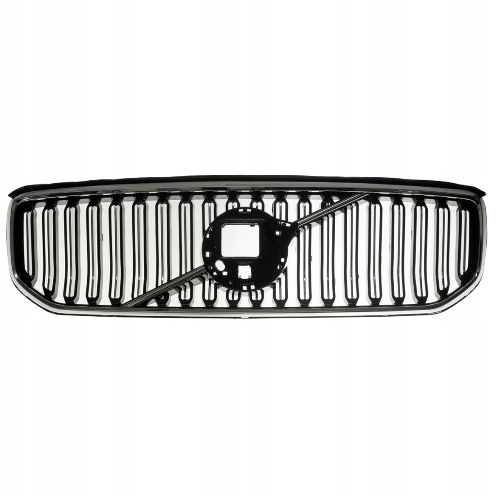 Купить Volvo xc40 r design 2019- решётка радиатора средняя бампера передний czarna хром