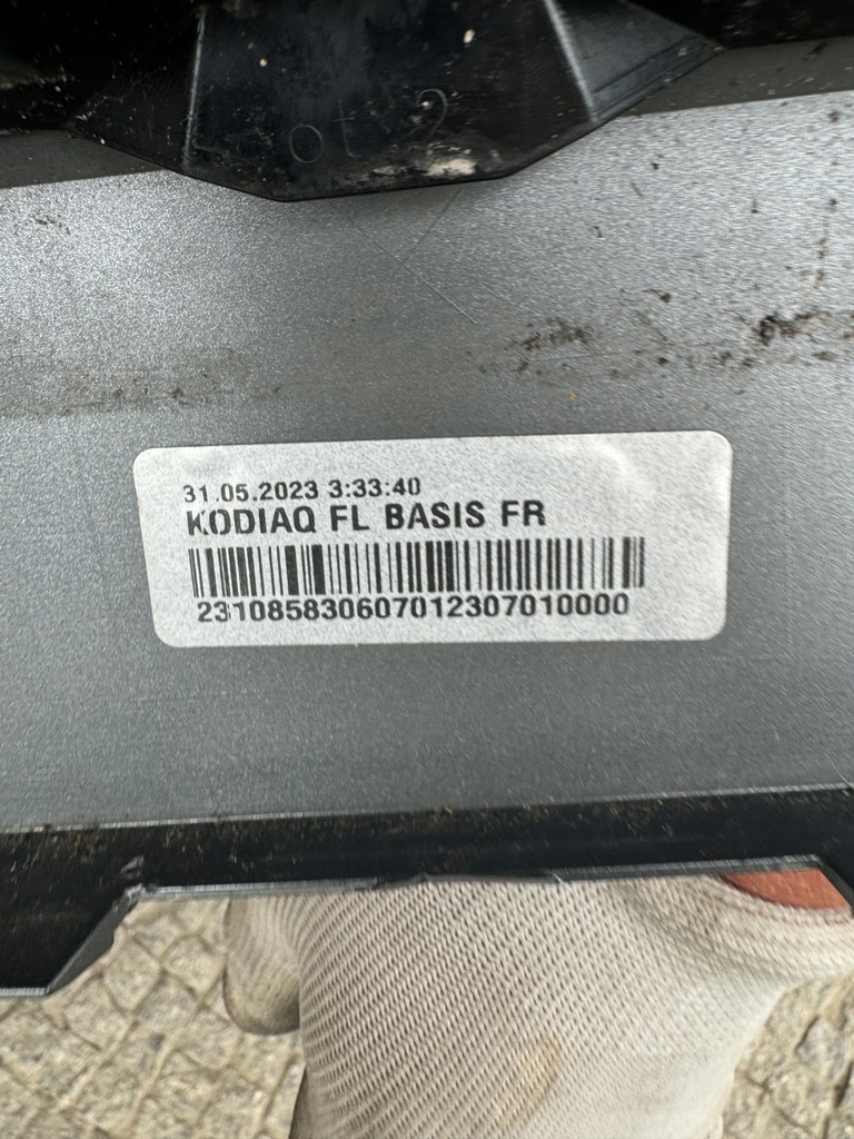 фото №16, Бампер перед передний skoda kodiaq 565 lift 2021-