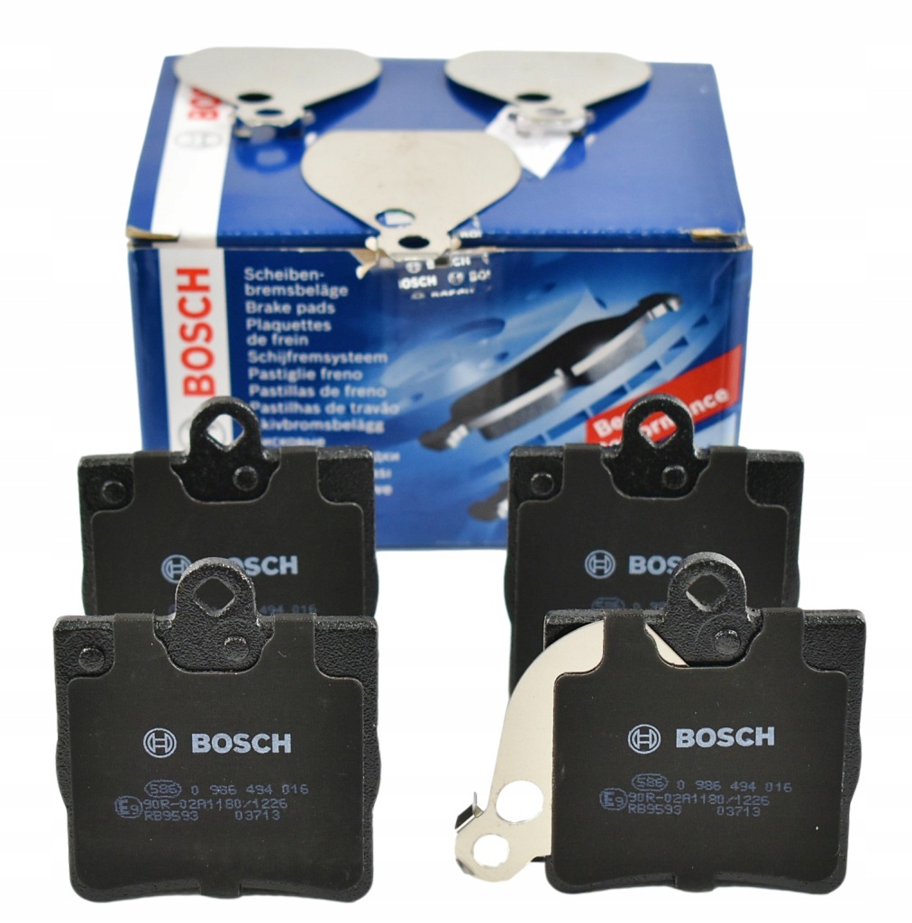 фото №1, Bosch 986 494 016 набор тормозных колодок тормозных, тормоза дисковые