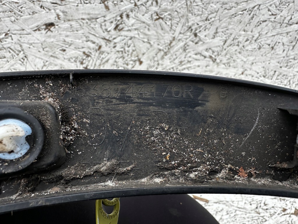 фото №7, Kadjar lift молдинг крыла правый перед передняя 638744170r