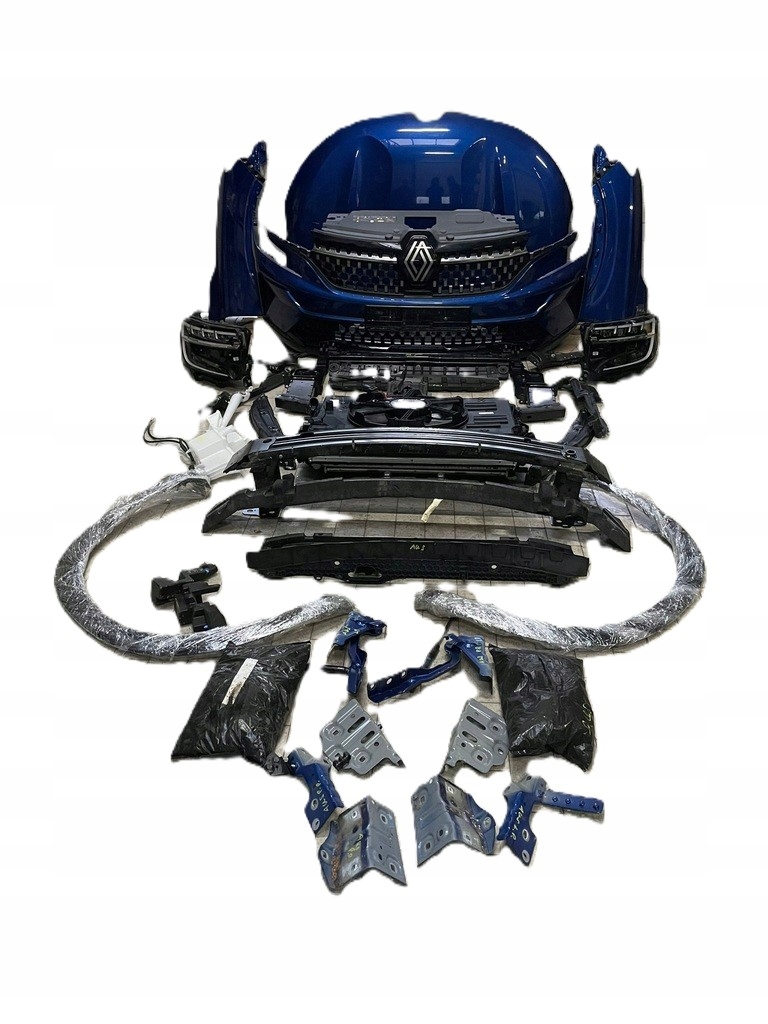 фото №1, Перед бампер лампи капот крила радіатор renault austral biynn