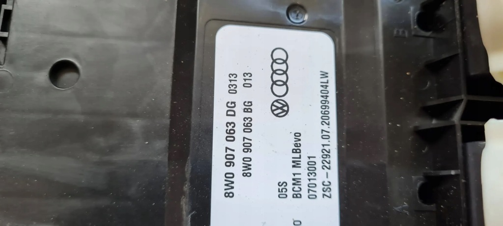 Q5 80a sq5 модуль блок керування комфорту 8w0907063dg a4 b9 a5 8w в Україні