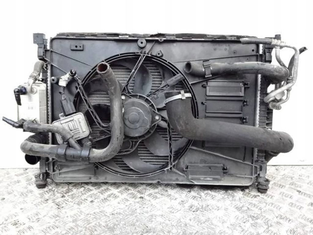 фото №1, Радиатор kpl. ford galaxy mk3 lift 2.0 tdci автоматическая коробка передач