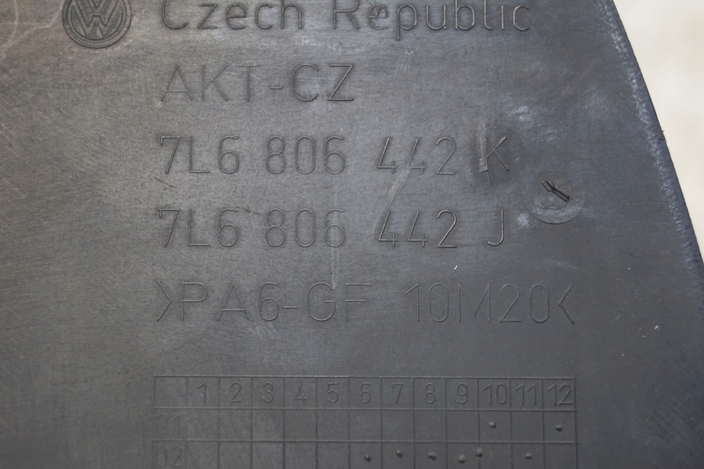фото №9, Крышка двигателя vw touareg i 7l6806442k