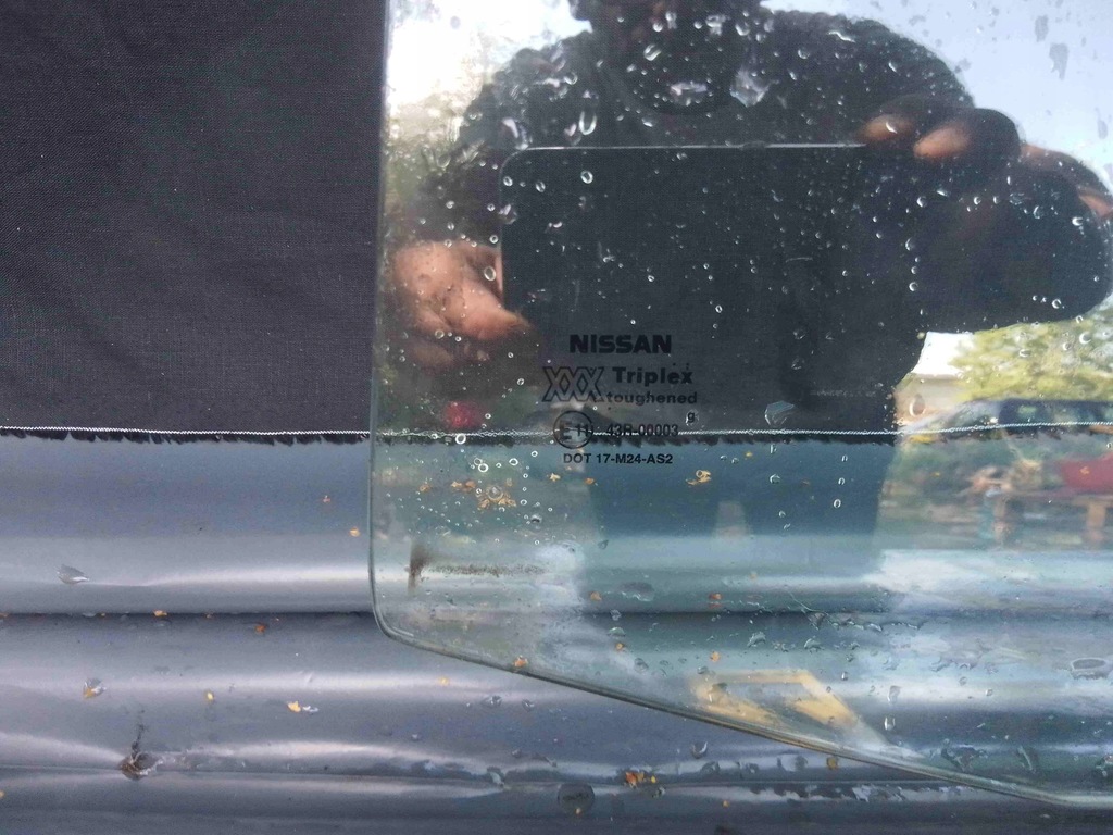 фото №1, Nissan primera p12 стекло боковая задняя задняя левая