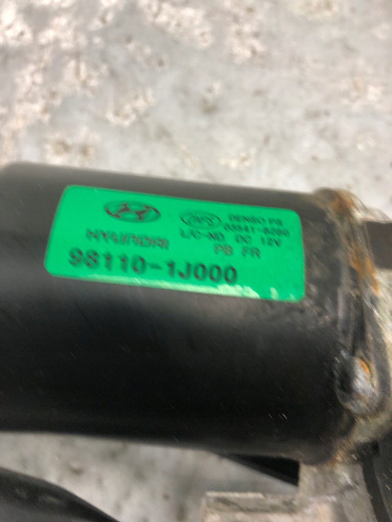 фото №7, Механизм дворник перед hyundai i20 i 98110-1j000