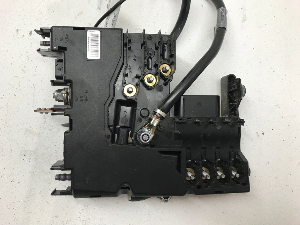 фото №4, Mercedes w212 шланг модуль клемма аккумулятор