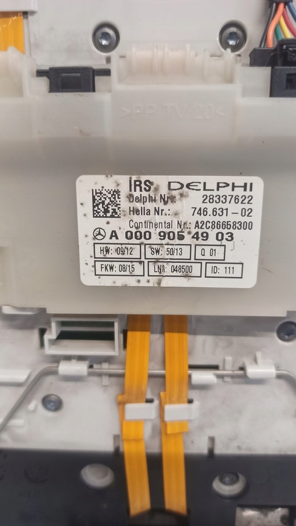 фото №5, Mercedes w212 лампа стельовий a0009054903