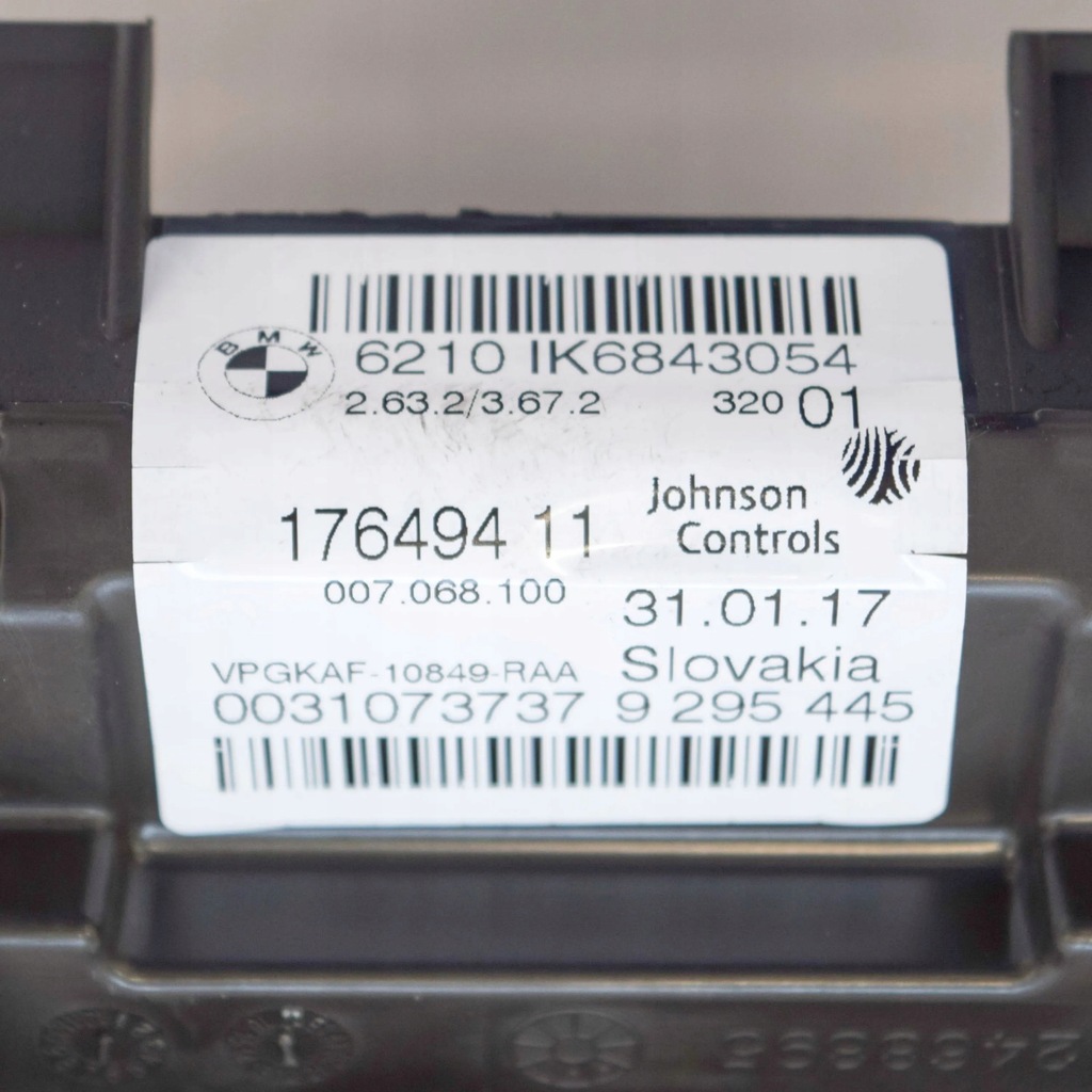 фото №8, Bmw 1 f20 f21 2017 лічильник / спідометр