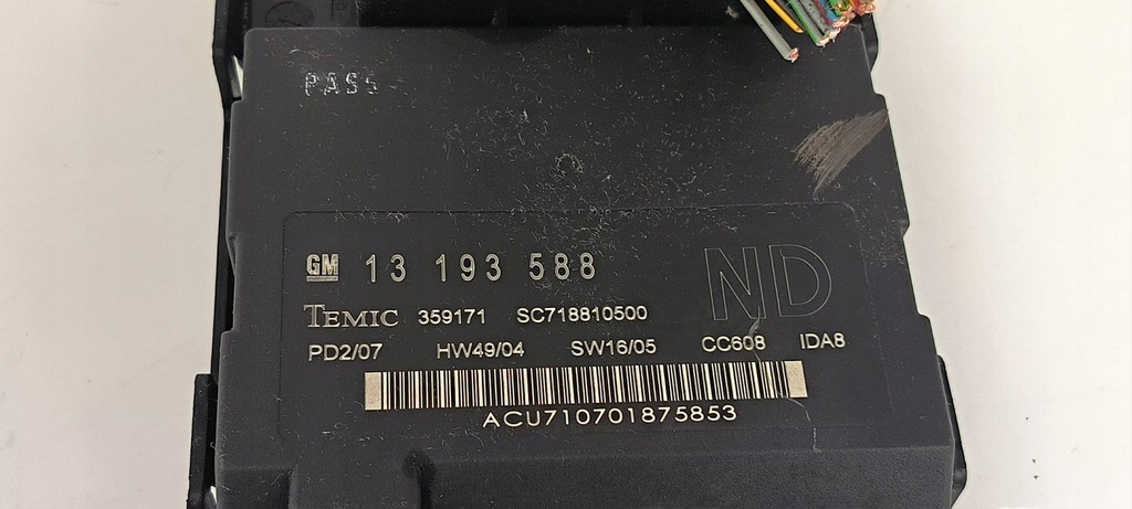 фото №6, Модуль 13193588 opel signum