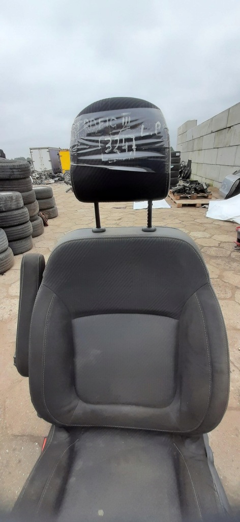 фото №4, Сидіння лівий перед водія renault trafic iii