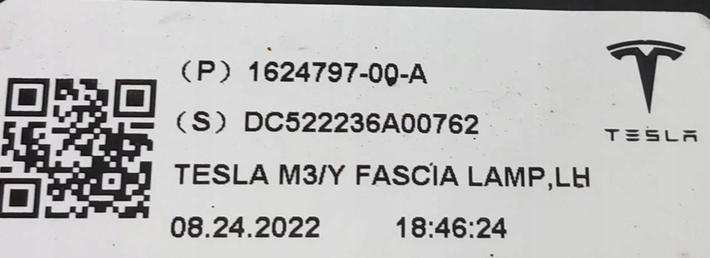фото №8, Протитуманна фара лівий tesla y tesla 3 led drl