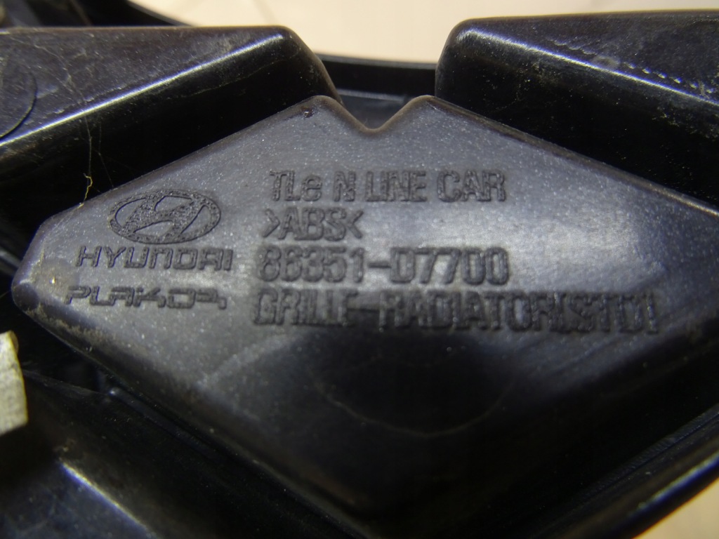 фото №12, Решітка радіатора решітка радіатора hyundai tucson 3 iii lift 86351-d7700 n-line