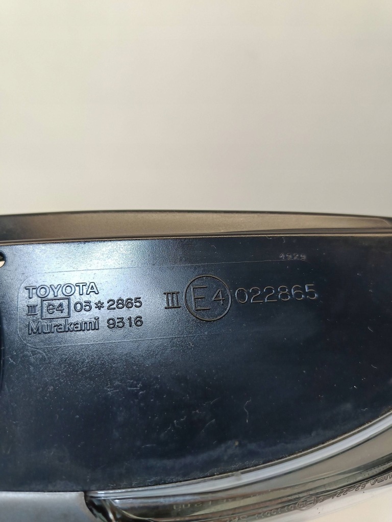 фото №8, Toyota prius iii 09-15 lift зеркало правое правый перед anglik 1f7 2014 1,8