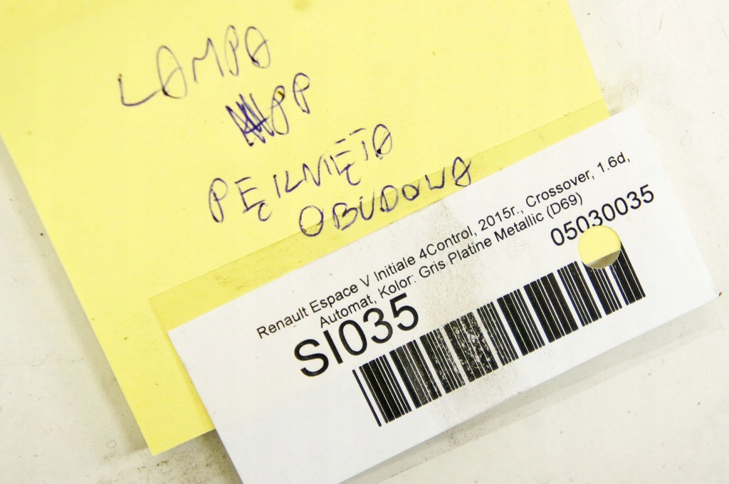 фото №9, Si035 renault espace v ^ лампа правый перед 260108498r