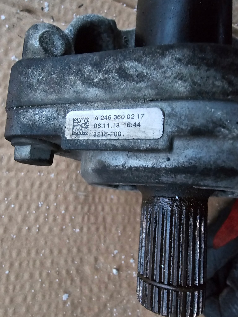 фото №8, Приводной вал правая длинная mercedes a-klasa w176 w246 c117 cla 1.5 cdi механическая коробка передач