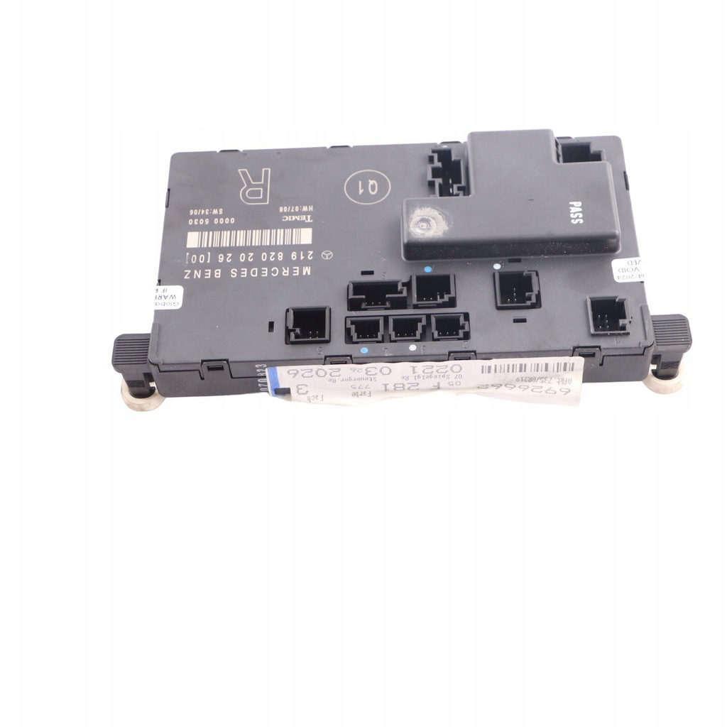 фото №9, Mercedes c219 модуль дверь правый перед a2198202026