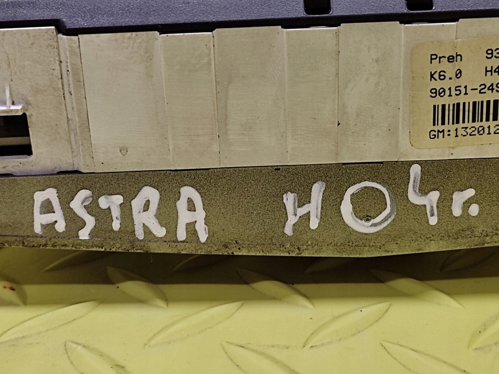 фото №10, Opel astra h панель обдув кондиционера 13201297