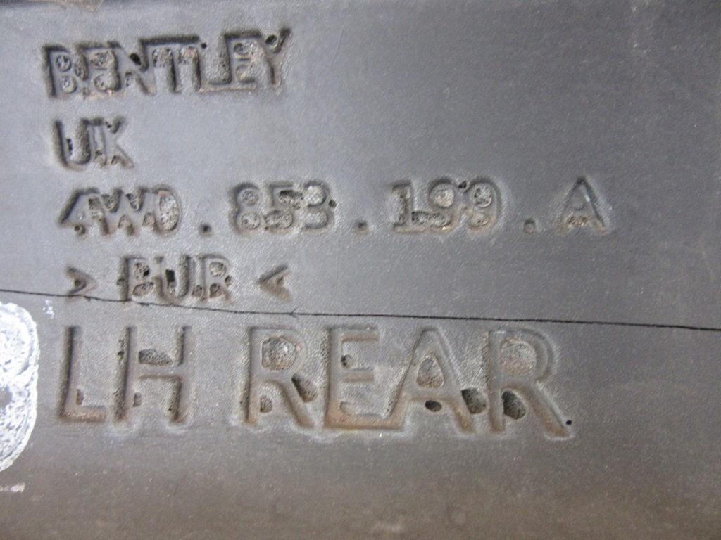 фото №15, Continental flying spur накладка поріг права