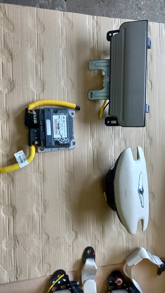 фото №12, Консоль приборная панель приборная датчик подушка безопасности 4 ремни genesis gv80 подушка europa