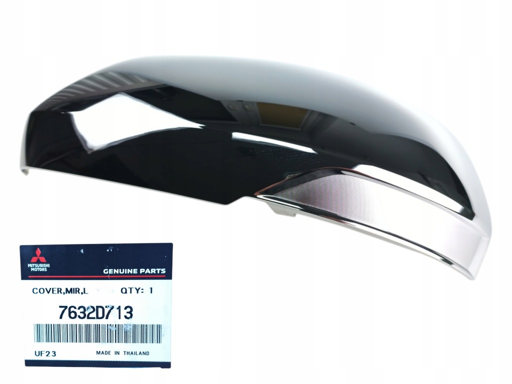 фото №1, Mitsubishi l200 накладка корпус дзеркало ліва 7632d713 хром оригінал