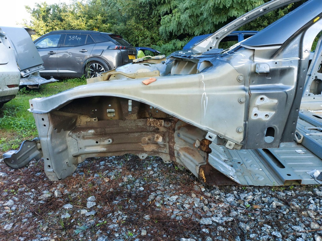 фото №1, Tesla model 3 лонжерон чверть ліва перед