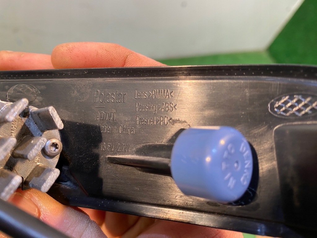 фото №12, Polestar ii 2 отражатель бампера лампа противотуманная led левая левый 31698096