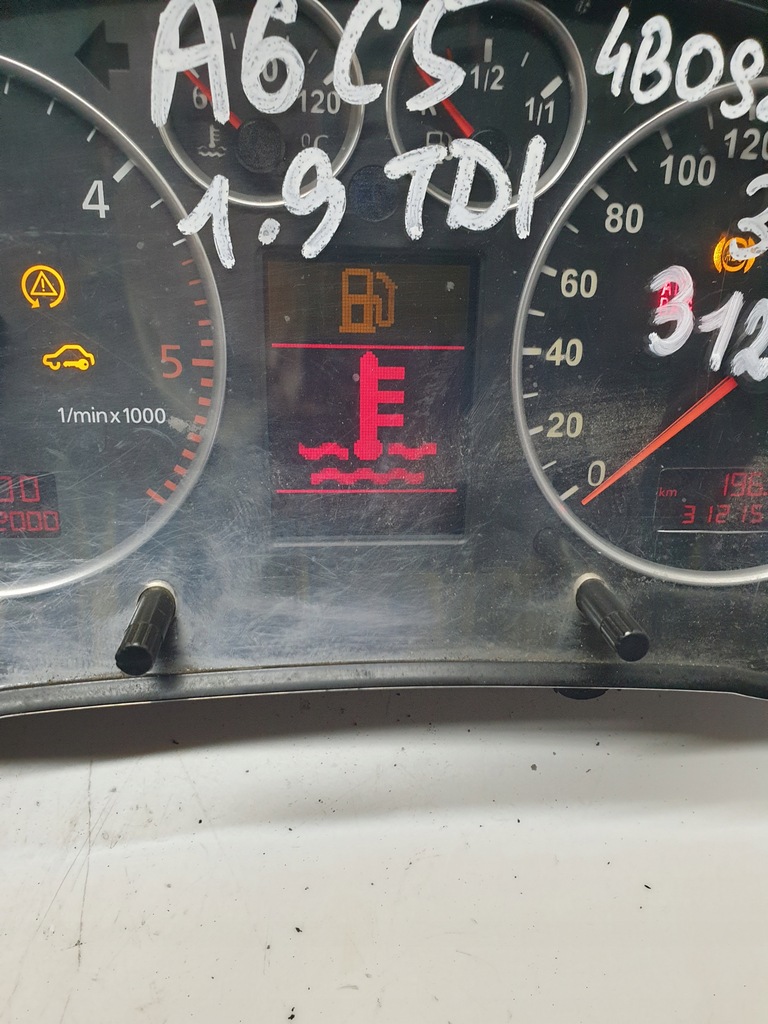 фото №9, Лічильник прилади audi a6 c5 1.9 tdi 4b0920981j