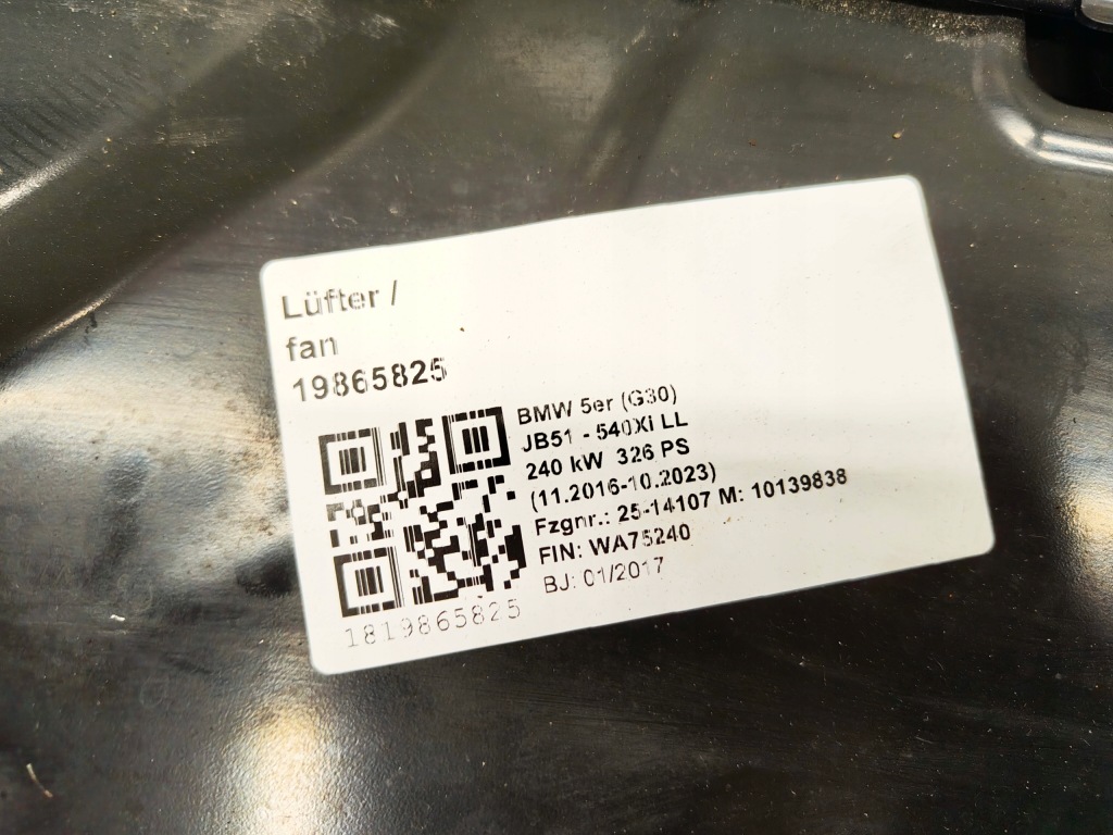 Bmw 5 g30 перед капот бампер фари крила ремінь передній b65 Оригінал