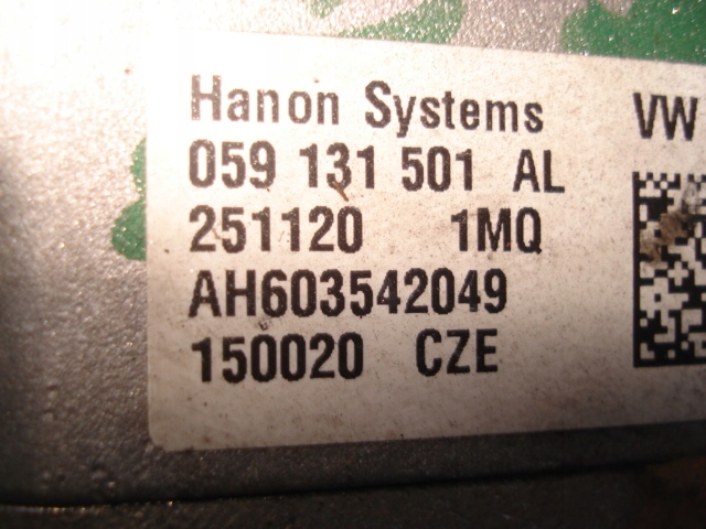 фото №3, Клапан egr радіатор вихлопних газів 059131501al 059131511eg audi a7 vw