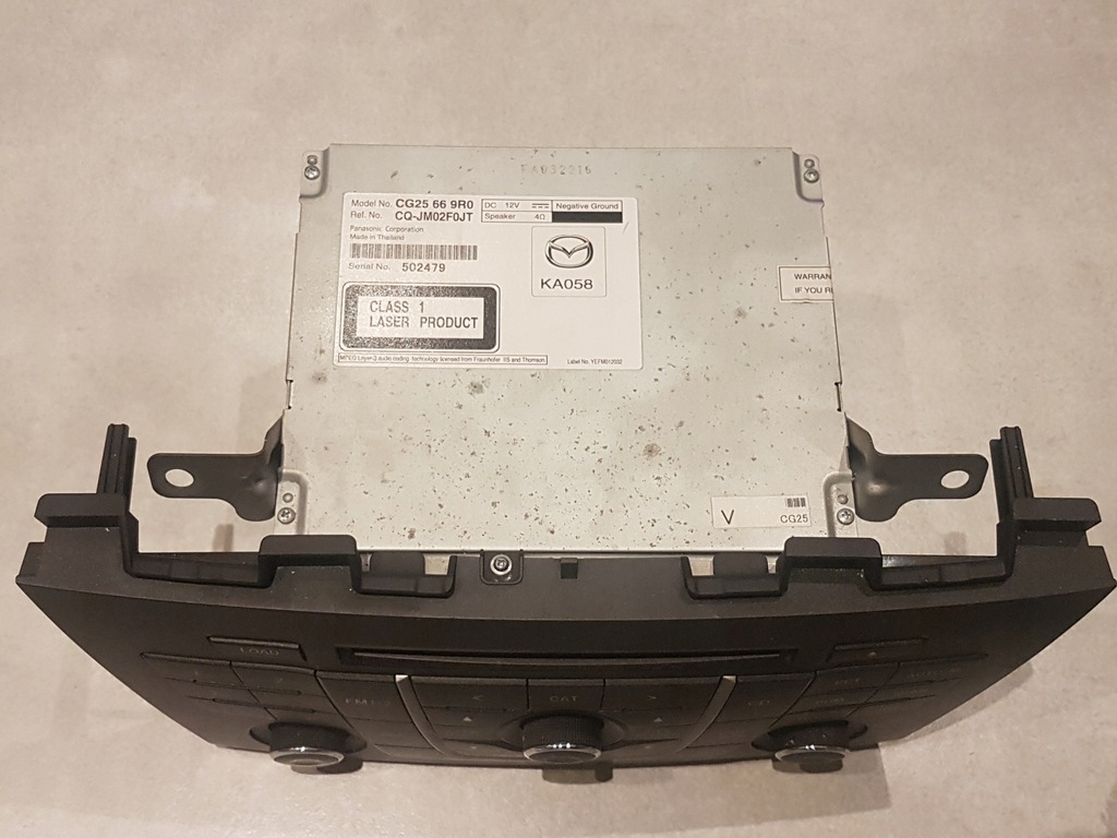 фото №1, Радио mazda 5 mazda premacy iii lift