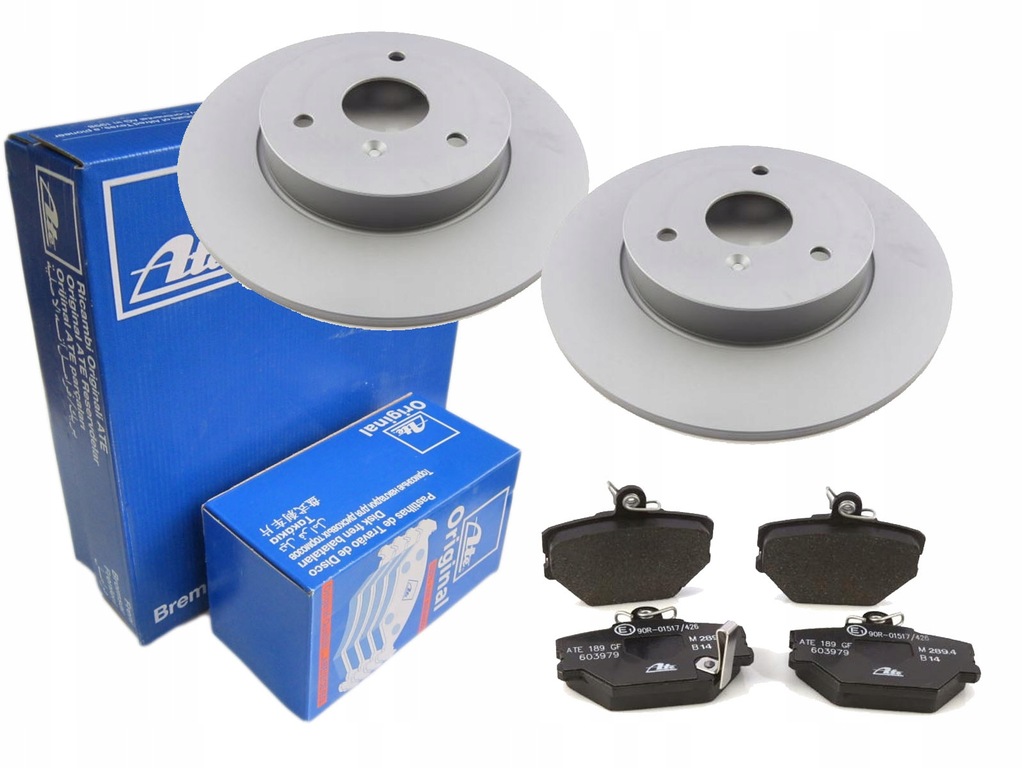 фото №1, Гальмівні диски + гальмівні колодки ate smart city coupe cabrio fortwo