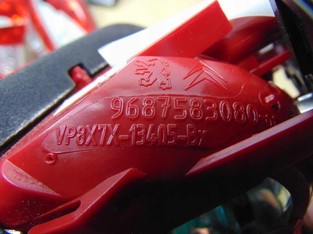 фото №9, Лампа левая задняя w крышка citroen c5 iii sedan europa