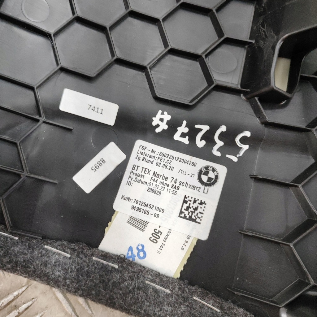 фото №6, Bmw 2 f44 2022 левая сторона защита боковая сиденье заднего