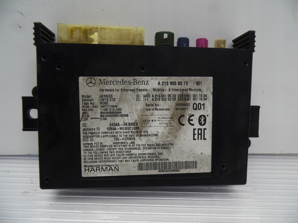 фото №1, Модуль telematic mercedes w213 2139008013