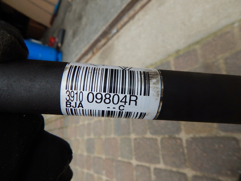 фото №2, Привідний вал права renault clio v 1.5 dci 391009804r