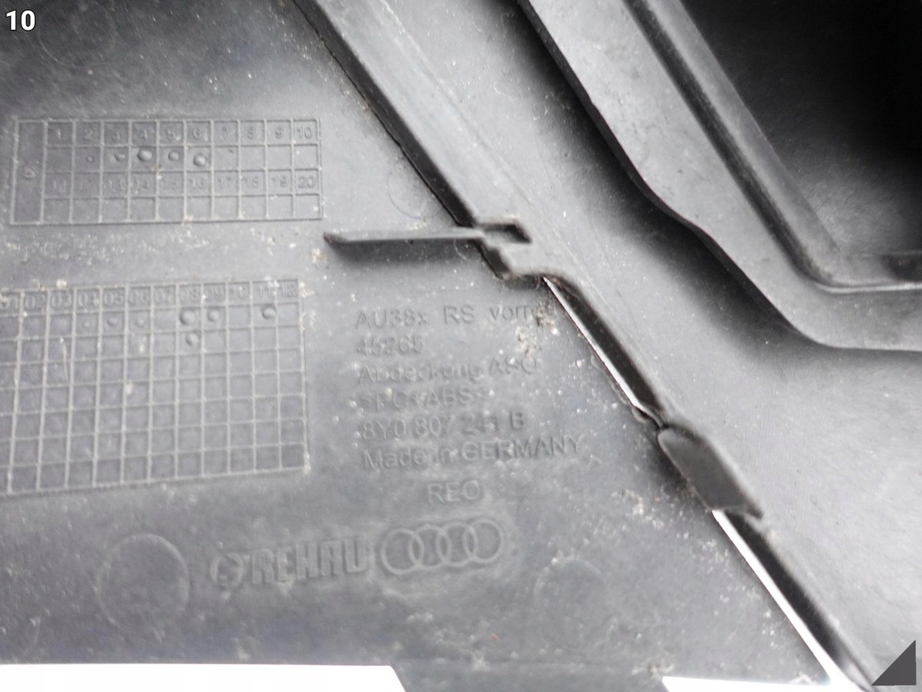 фото №11, Audi rs3 8y0 20- бампер рамка решітка радіатора решітка радіатора перед