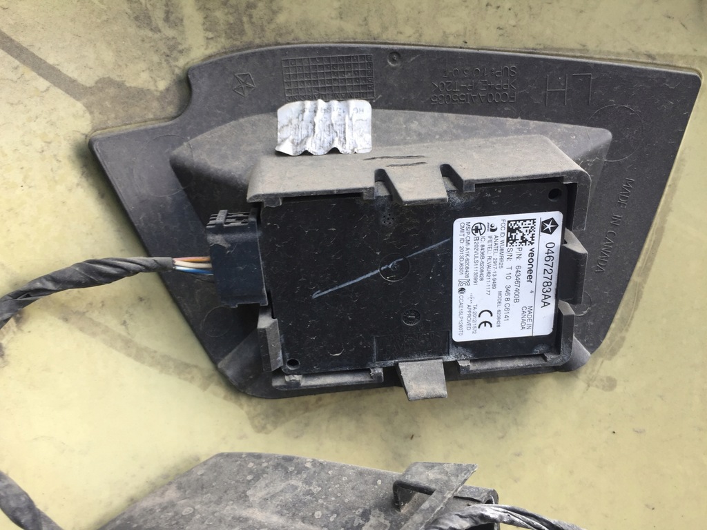 фото №8, Dodge challenger 18 19 20 бампер задняя парктроник blis