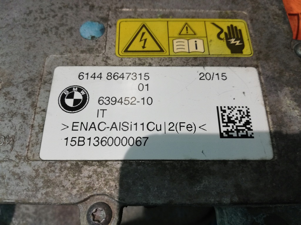 фото №7, Bmw i3 60ah usa kle блок керування заряджання acdc 8647315