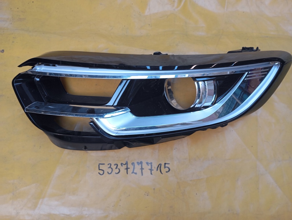 фото №1, Renault kadjar лампа передняя рамка dekor отражатель фара